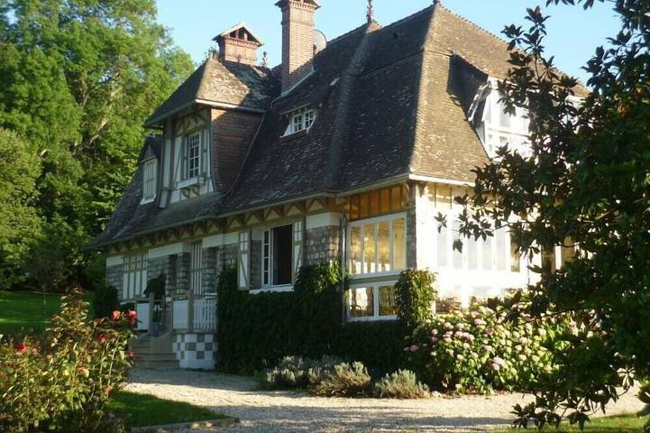 Villa für 12 Personen, mit Terrasse und Garten in Villerville
