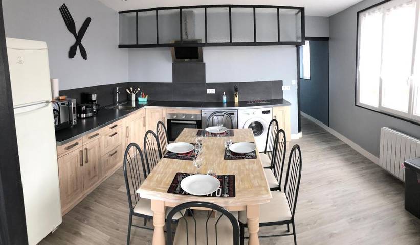 Apartamento de vacaciones para 8 personas, con jardín, Se admiten mascotas - 1