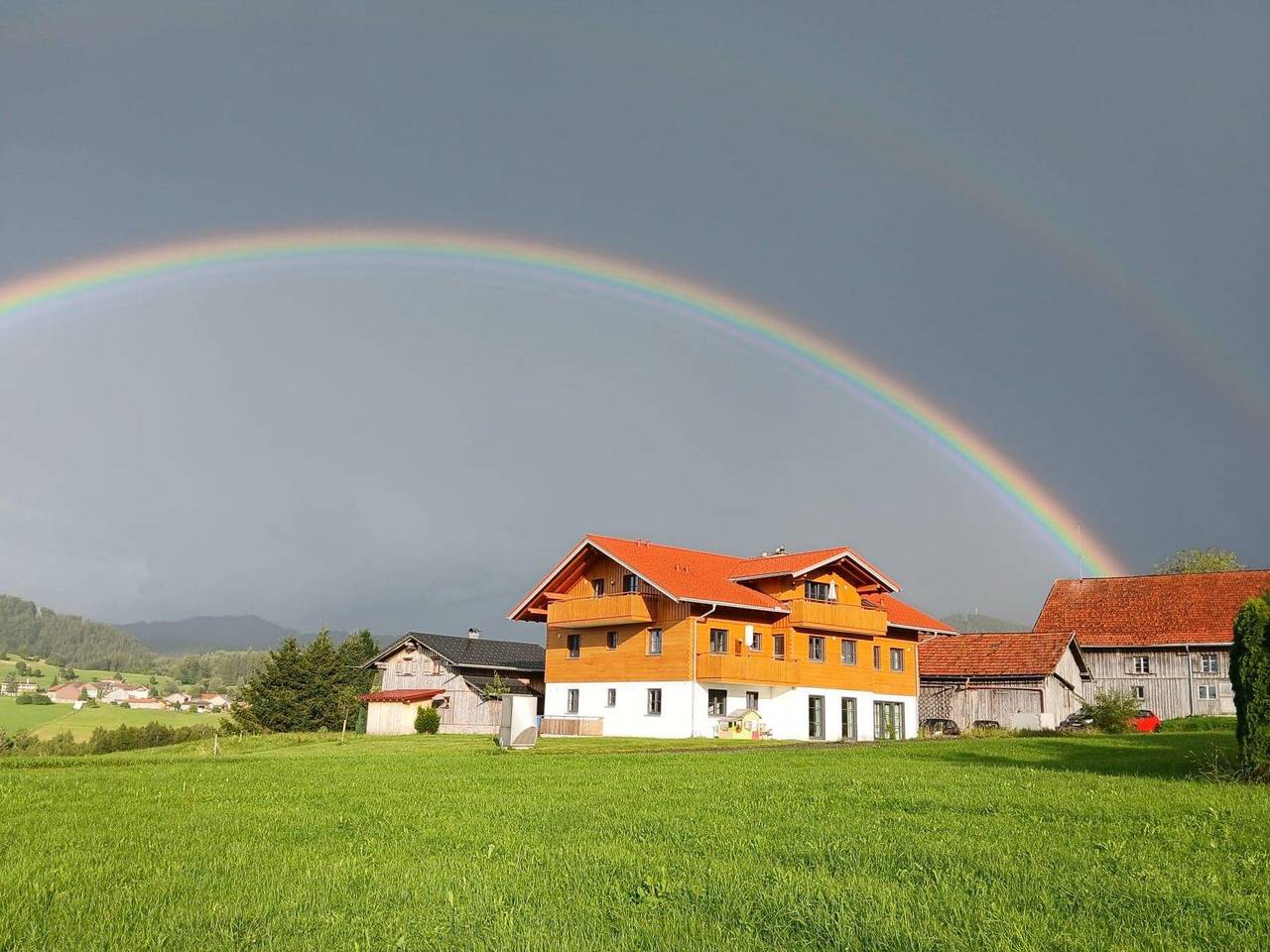 Apartamento vacacional entero, Hochgratblick Sinswang in Oberstaufen, Suabia (Baviera)