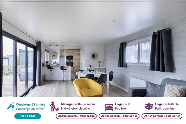 Location de vacances pour 8 personnes, avec terrasse et jardin à Bretignolles-sur-Mer - 2