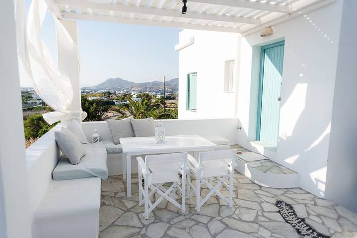 Villa pour 4 personnes, avec balcon dans Milos - 2
