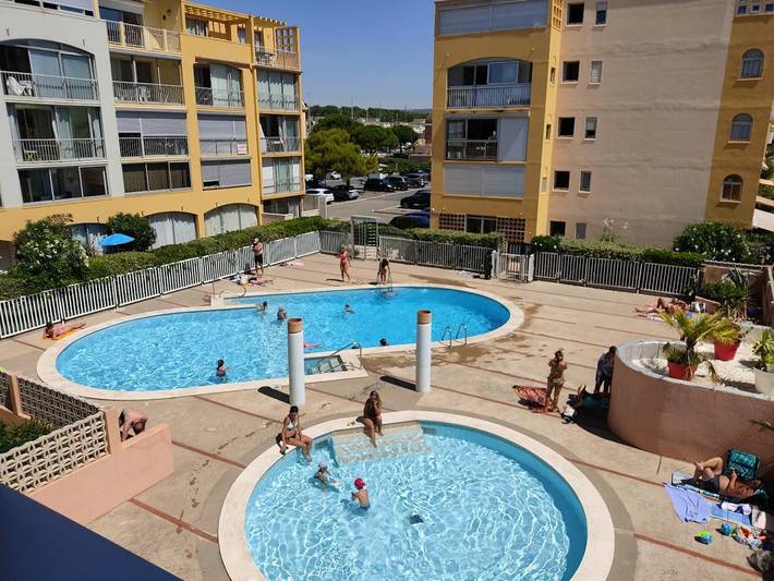 Gîte pour 4 personnes, avec piscine dans Port de Gruissan - 2