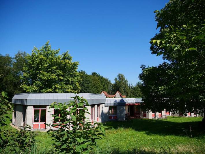 Ferienhaus für 3 Personen, mit Terrasse und Garten