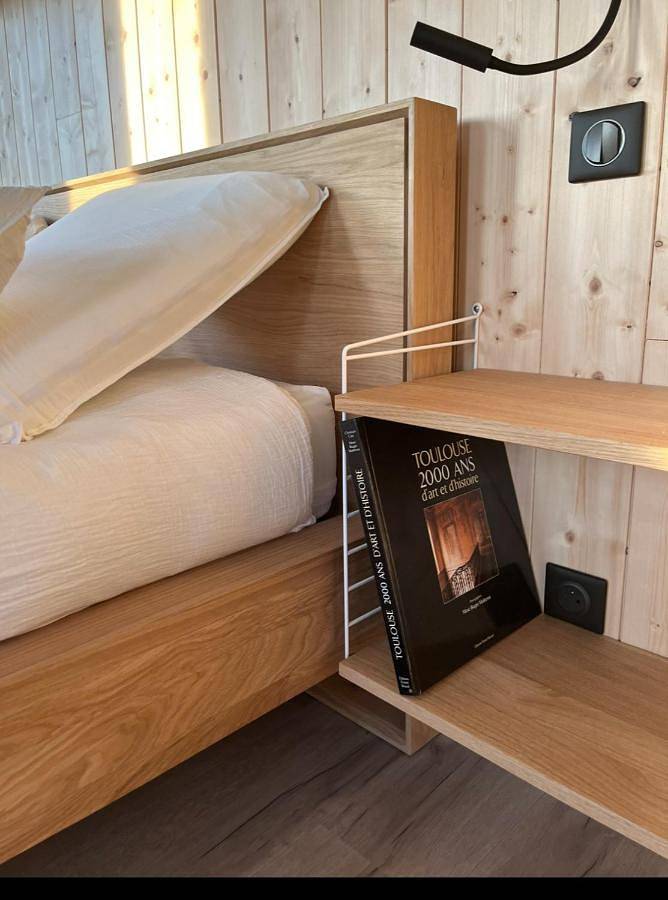 Gîte pour 2 personnes, avec jardin et vue ainsi que piscine et terrasse à Vieille-Toulouse - 4