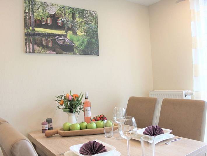 Ferienwohnung für 4 Personen, mit Terrasse und Garten in Werben