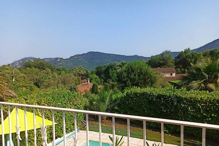 Detached house, private pool, breathtaking view of the Esterel, in Les Adrets-de-l'Estérel, Massif de l'Esterel