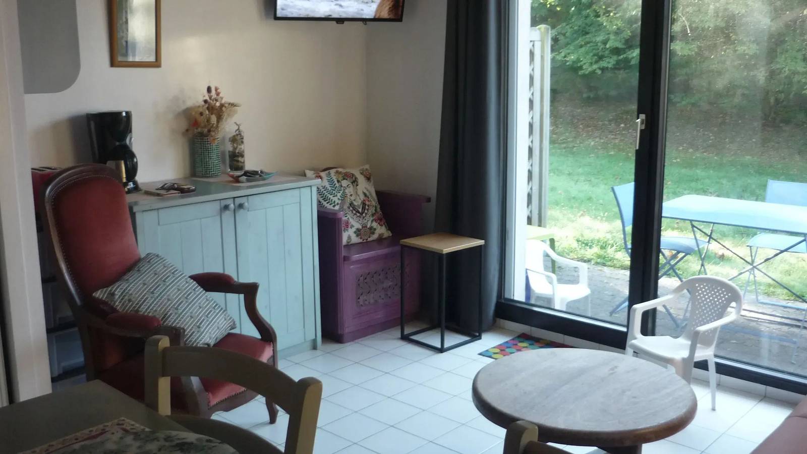 Studio accueillant à Bénodet avec vue sur le jardin in Bénodet, Côte de Cornouaille