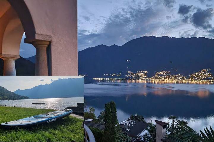 Villa für 8 Personen, mit Garten im Tessin