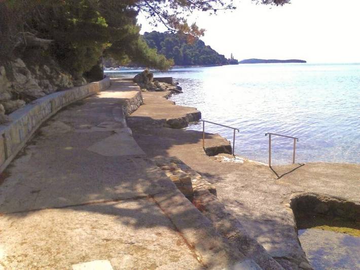 Ganze Wohnung, Apartman s terasom in Palit (Kvarner Bucht), Rab