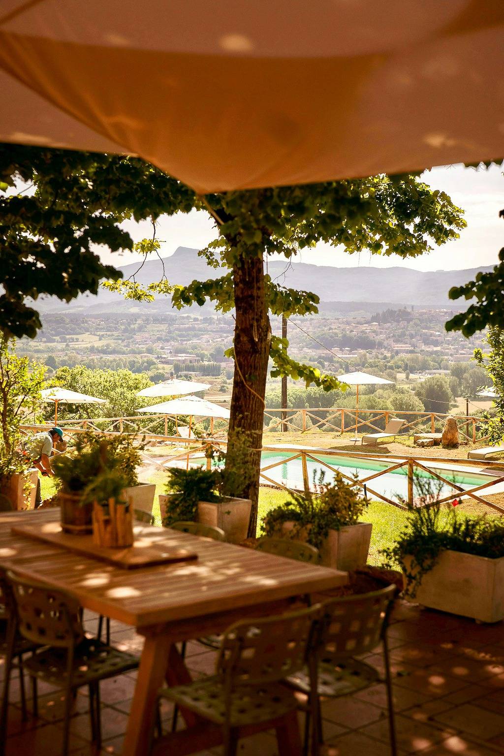 Villa in pietra con piscina panoramica in Poppi, Casentino