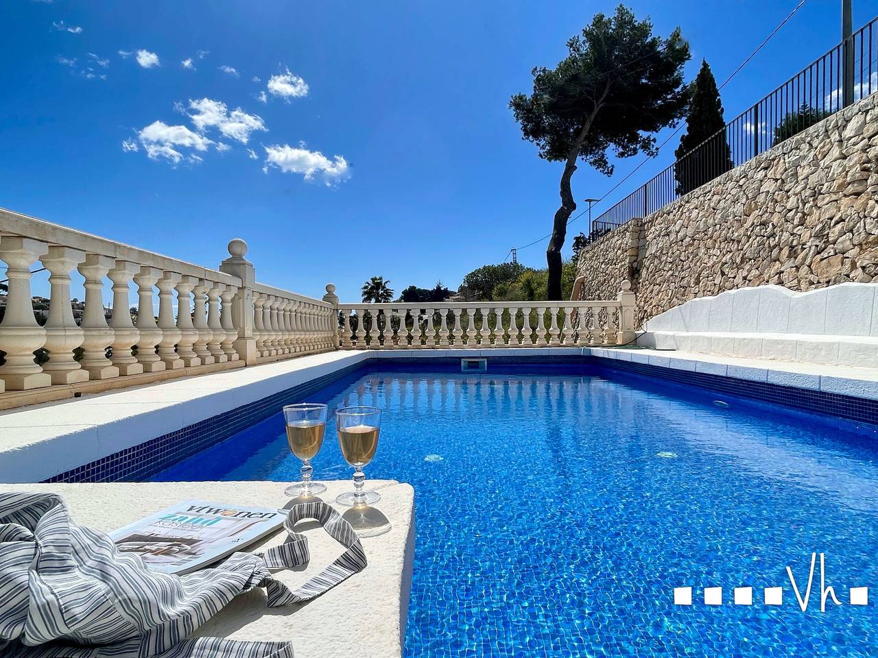 Modern villa with private pool, air conditioning, and parking in Benissa in Benissa, Costa Blanca