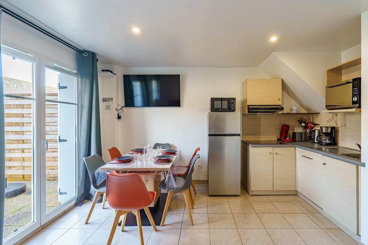 Location de vacances pour 6 personnes, avec piscine et terrasse, animaux acceptés dans Plage Pentrez - 2