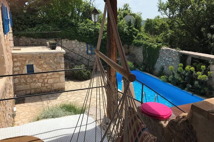 Ferienhaus für 12 Personen, mit Balkon und Garten