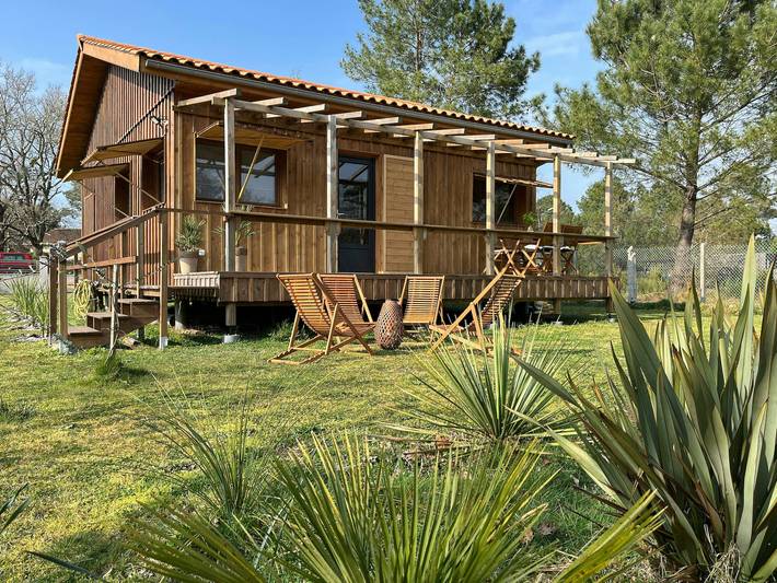 Ferienhaus für 4 Personen, mit Terrasse und Garten in Vendays-Montalivet