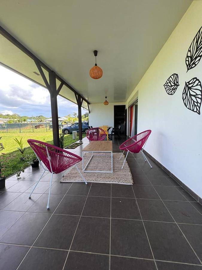 Villa pour 6 personnes, avec terrasse et jardin dans Guyane française