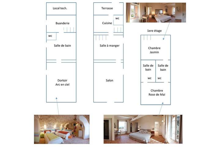 Location de vacances pour 14 personnes, avec terrasse et jardin à Trets - 2