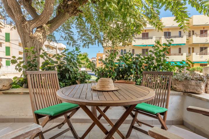 Ferienhaus für 6 Personen, mit Balkon und Garten in Ses Salines - 2