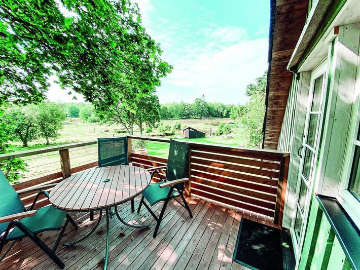 Ganze Wohnung, Ferienhaus Loftet Vildmark: Sauna, Pool & Naturidylle für 2 Gäste in Hässleholm und Umgebung