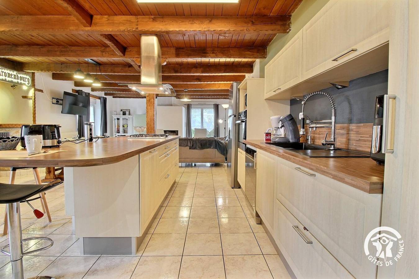 Gîte für 8 Personen mit Garten in Cléguérec, Pontivy und Umgebung