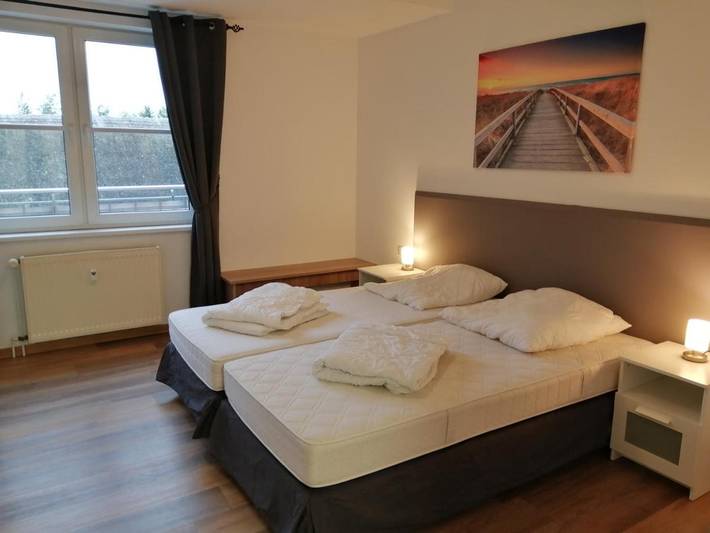 Ferienwohnung für 3 Personen, mit Balkon und Terrasse sowie Garten in Lichtenhagen - 4