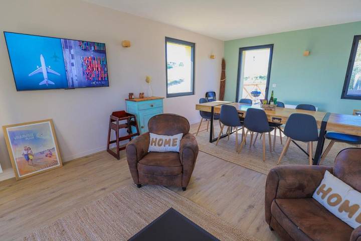 Location de vacances pour 12 personnes, avec vue et jardin à Varaville - 4