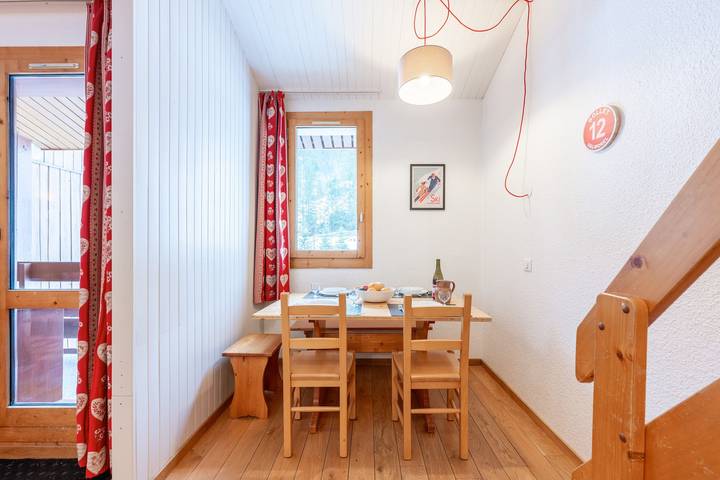 Appartement entier, Appartement 'Lauziere Dessus 50' avec vue sur la montagne et balcon in Valmorel, Les Avanchers-Valmorel