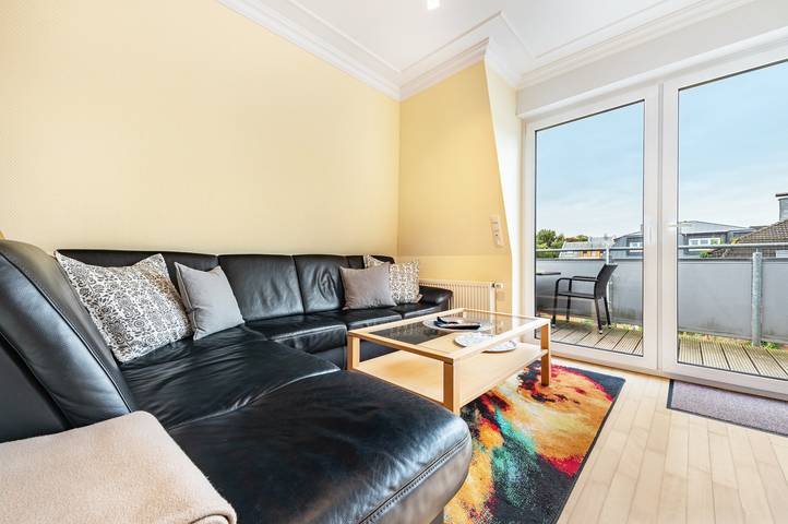 Ferienwohnung für 4 Personen, mit Balkon an der Nordsee - 2