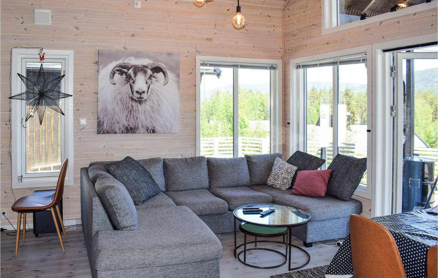 Ferienhaus für 6 Personen mit Garten in Nissedal