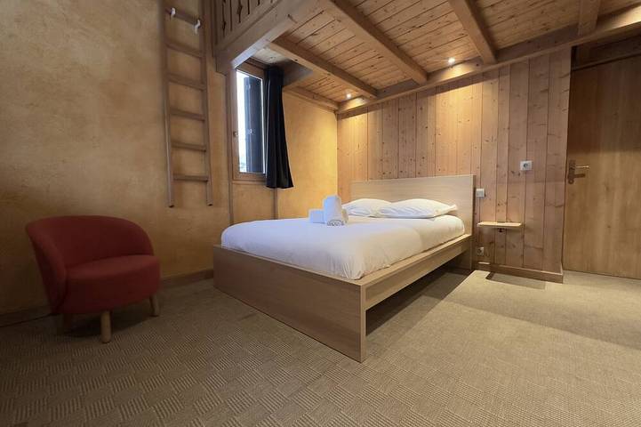 Gîte pour 6 personnes, avec balcon et jardin dans Patinoire Centrale Patinoire Exterieure Megeve - 4
