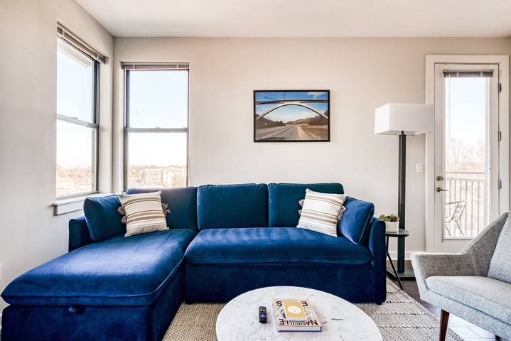 Vacation rental for 6 people, with terrace and yard, with pets in Nashville