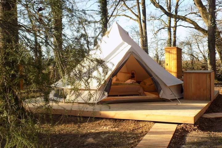 Camping pour 2 personnes, avec Jacuzzi