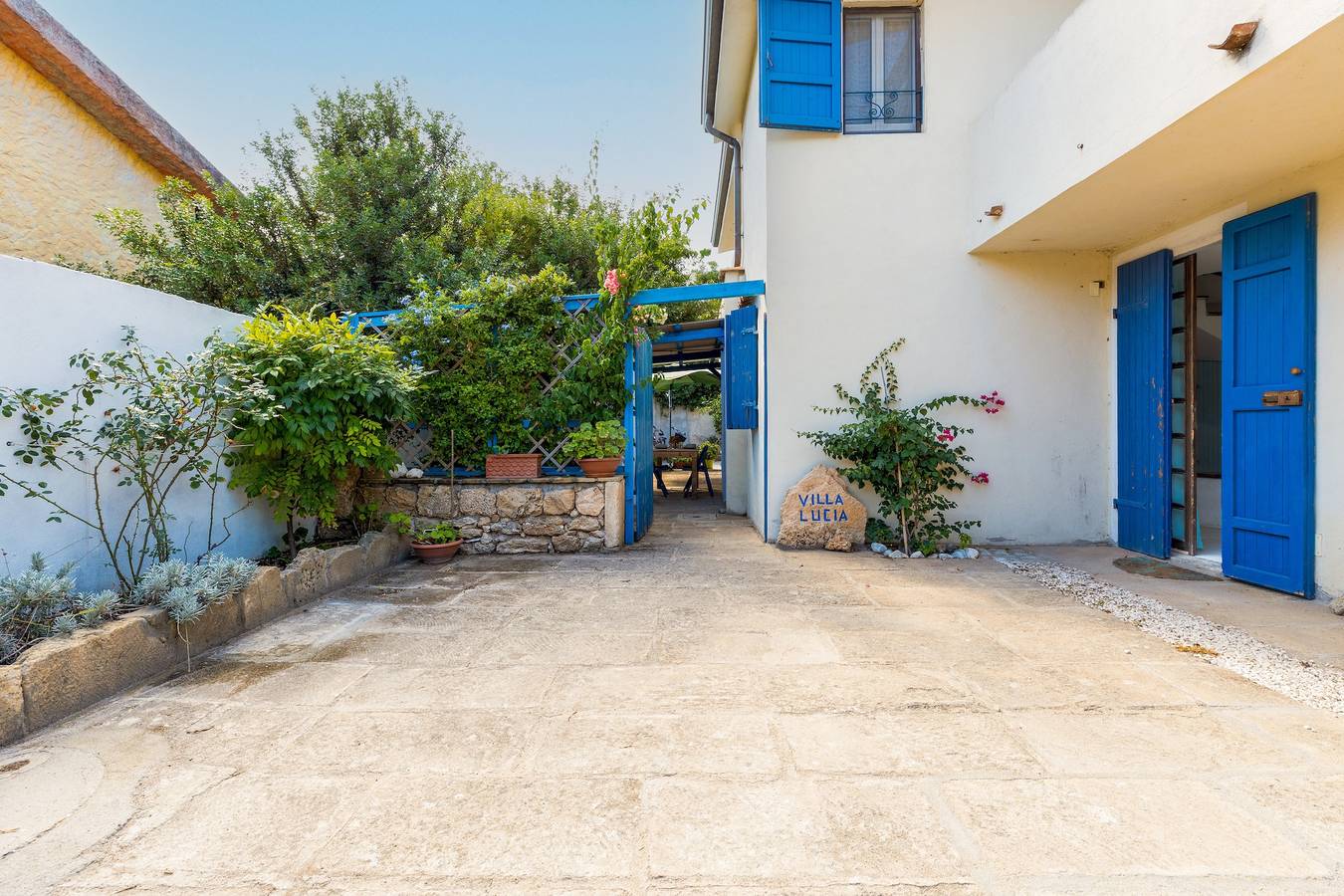 Ferienhaus „Villa Lucia 240 m vom Meer“ mit Parkplätzen in Putzu Idu, Sardinien