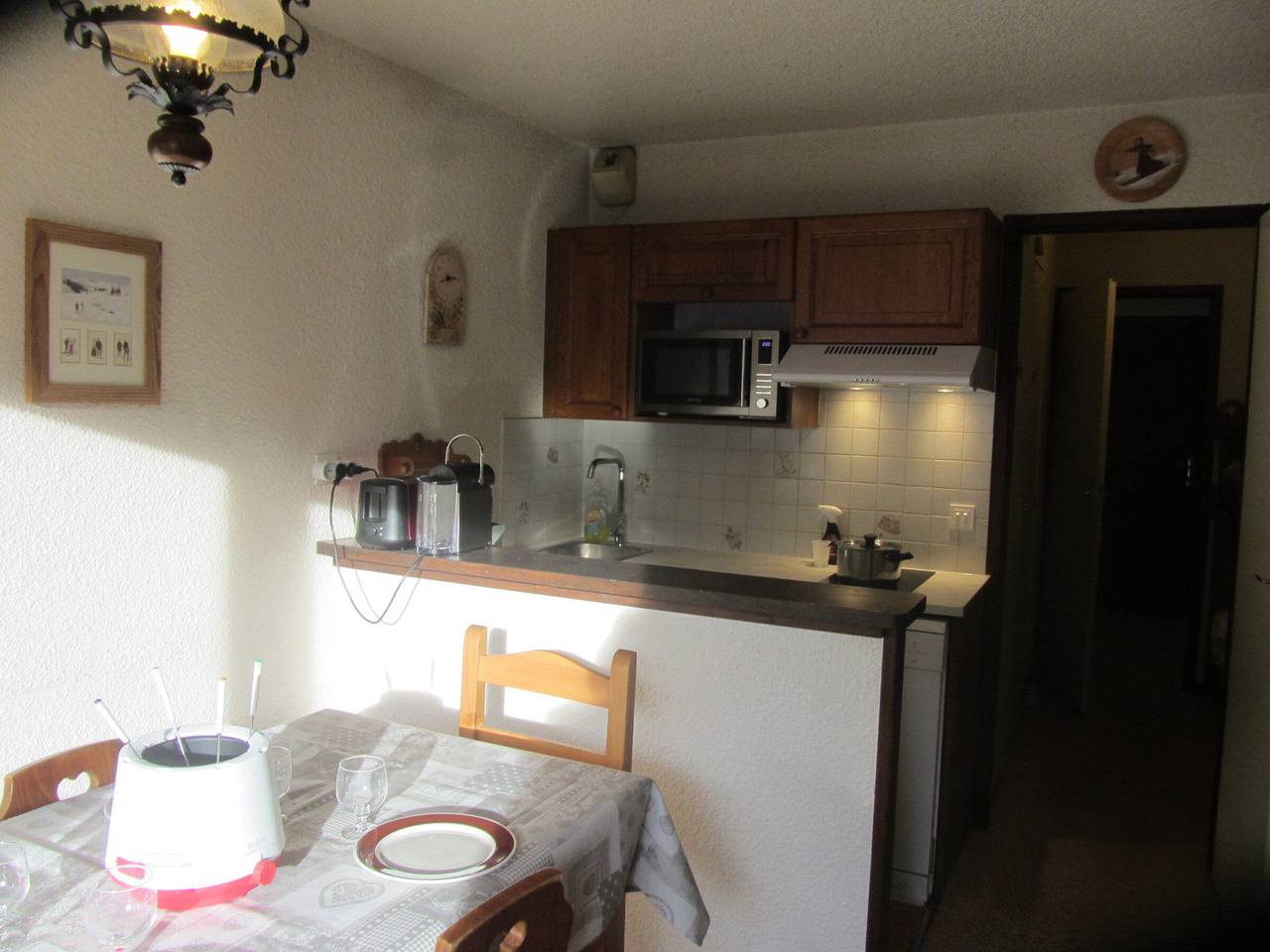 Monolocale intero, Family studio with balcony for 4 people in Torre Eiffel, Parigi