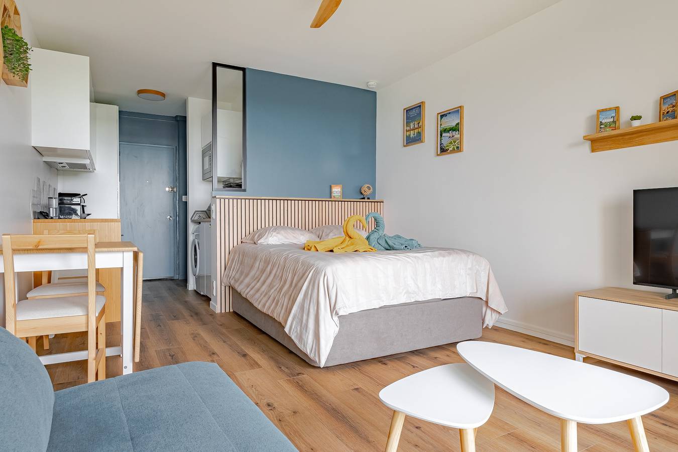 Appartement entier, Bee Kaz - Beau studio à 30 min du Zoo de Beauval in Montrichard, Région de Blois