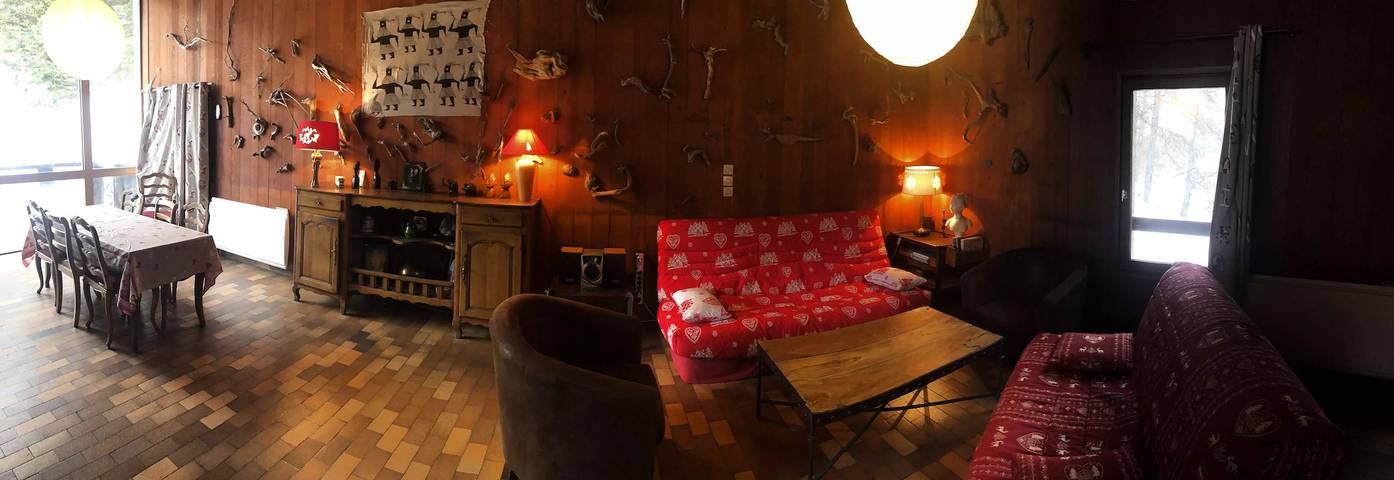 Chalet pour 10 personnes, avec vue
