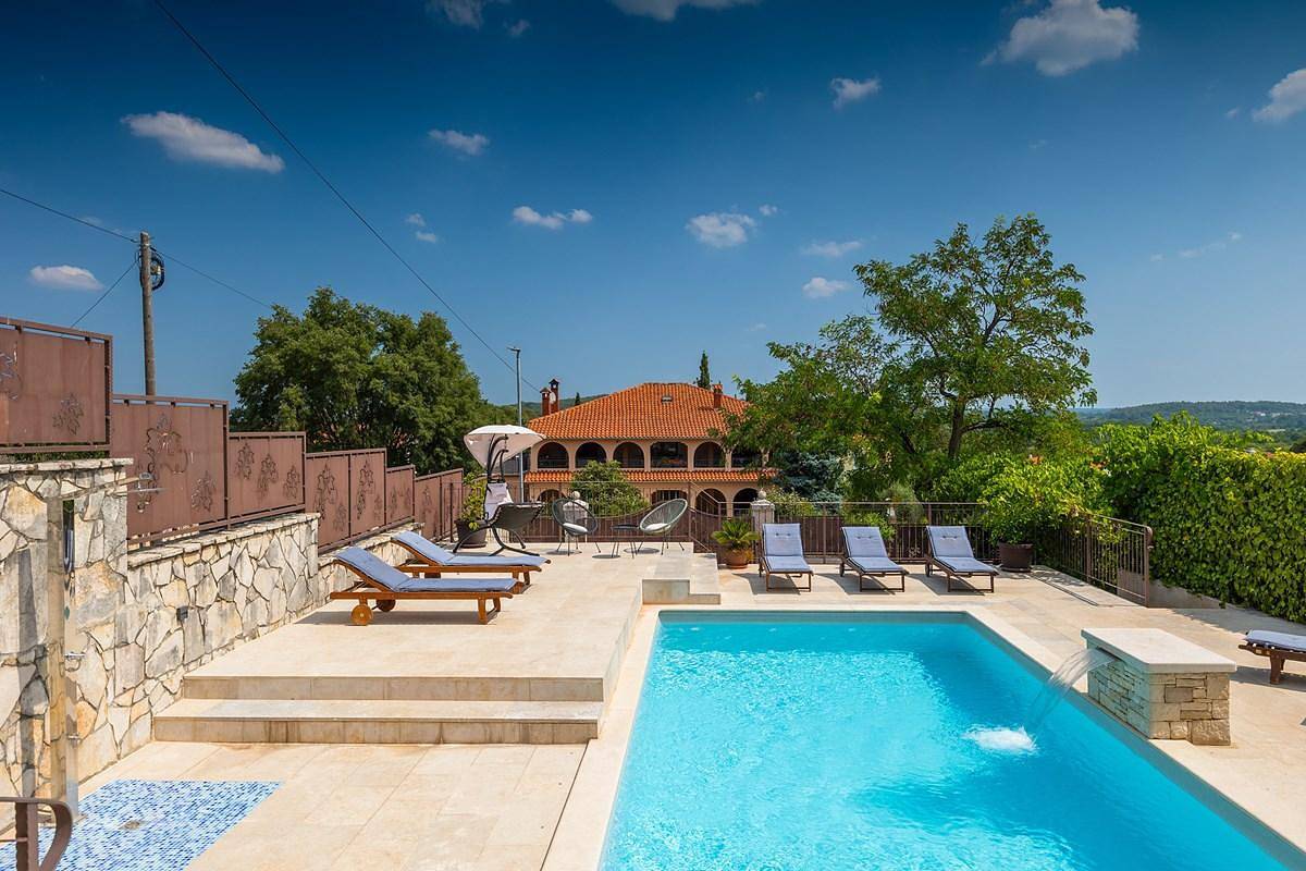 Ferienhaus mit Privatpool für 10 Personen ca. 180 qm in Rovinjsko Selo, Istrien (Istrische Riviera) in Rovinjsko Selo, Rovinj und Umgebung