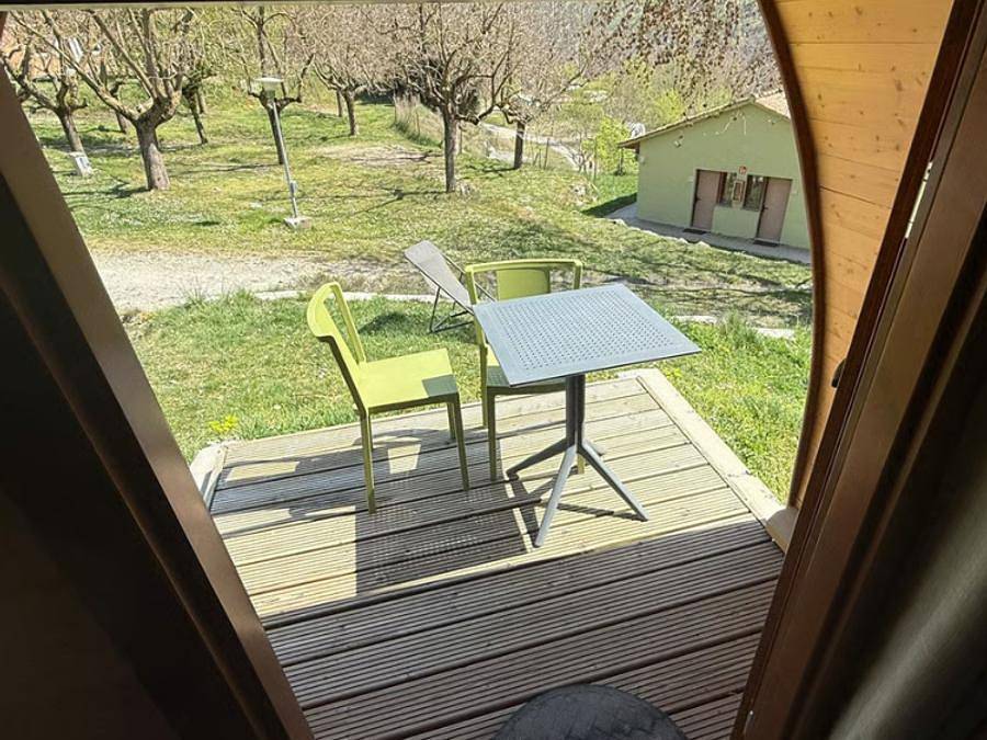 Camping Vidrà - Hébergement 2 personnes - Bungalow Mini Hobbit in Vidrà, Pyrénées catalanes