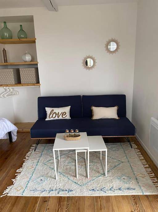 Appartement de vacances pour 2 personnes, avec Balcon et Terrasse ainsi que Jardin et Vue