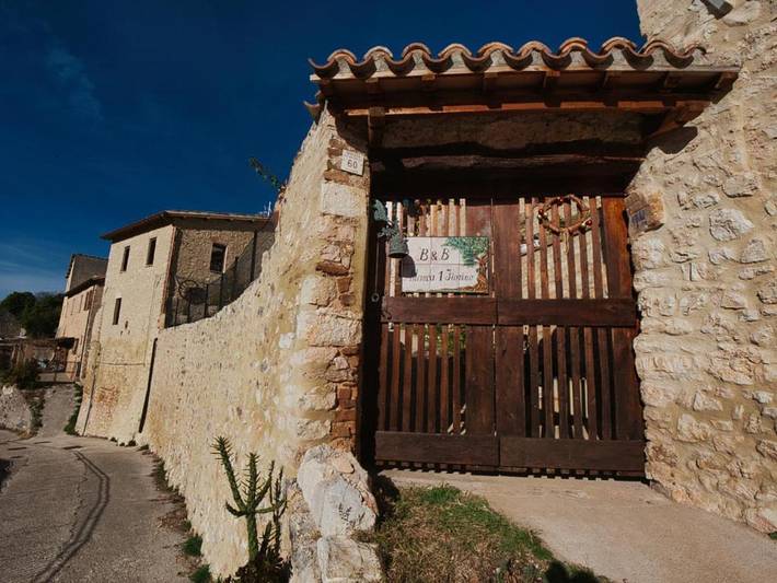 Chambre d’hôte pour 2 personnes, avec jardin et vue à Spoleto