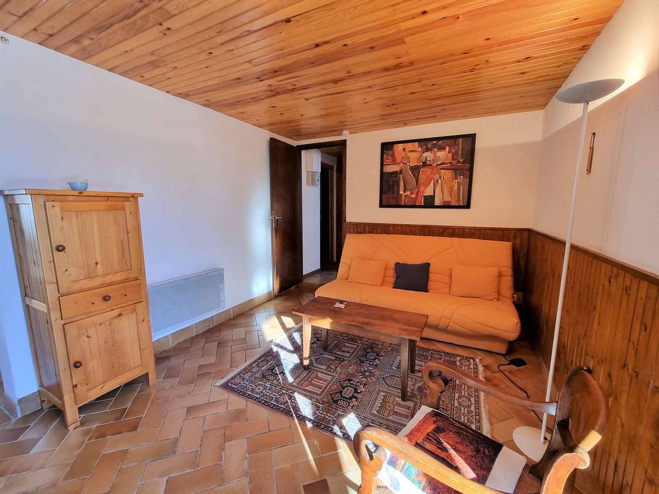 Geräumige Gartenwohnung für 4 nahe Skilift in Saint-Michel-de-Chaillol, Nationalpark Écrins