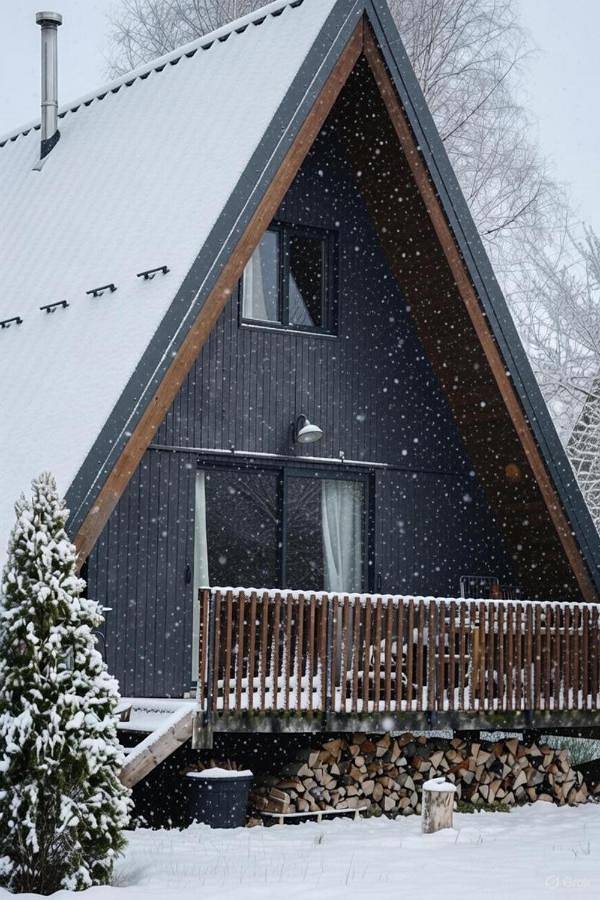 Chalet pour 5 personnes, avec jardin