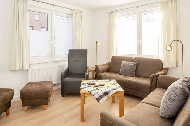 Ferienwohnung für 4 Personen, mit Garten und Terrasse, mit Haustier auf Langeoog