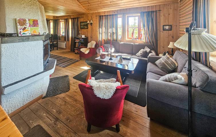 Ferienhaus für 11 Personen mit Terrasse in Hjartdal