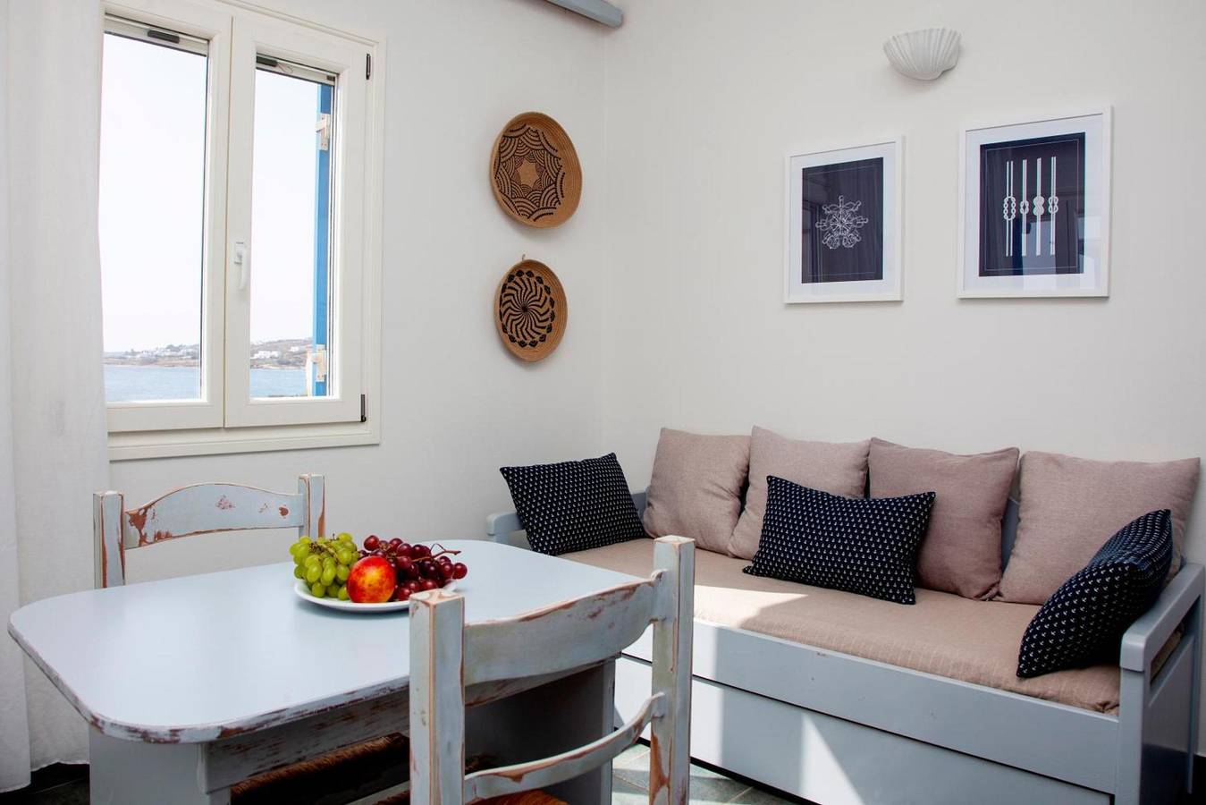 Apartamento entero, Apartamento 'The Aegean Junior Suite' con vistas al mar, Wi-Fi y aire acondicionado in Paros