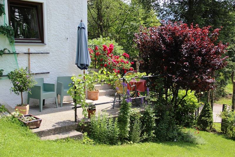 Ganze Ferienwohnung, Haus Abendsonne - 1-Raum-Ferienwohnung 28qm, 2 Personen, abgeteilter Schlafplatz, Küche, Balkon in Reit im Winkl, Bayerische Alpen