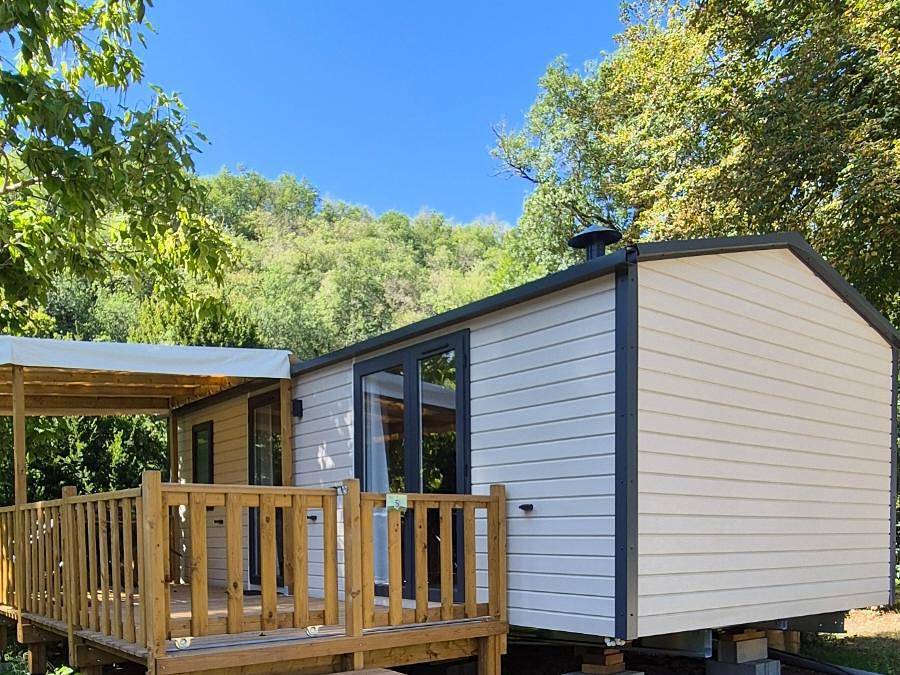 Camping D'auberoche - Mobilheim 4 personen - Trigano Confort 4 Personen in Le Change, Périgord Blanc