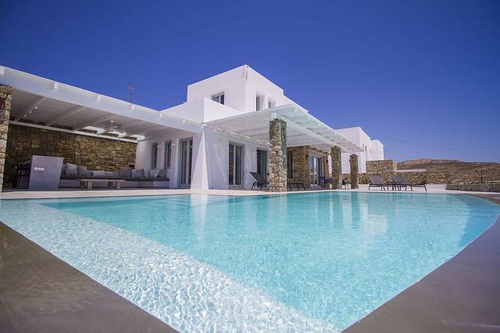 Casa de férias para 36 pessoas, com terraço em Mykonos