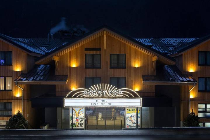 Hôtel pour 12 personnes, avec Terrasse et Jardin à Les Houches