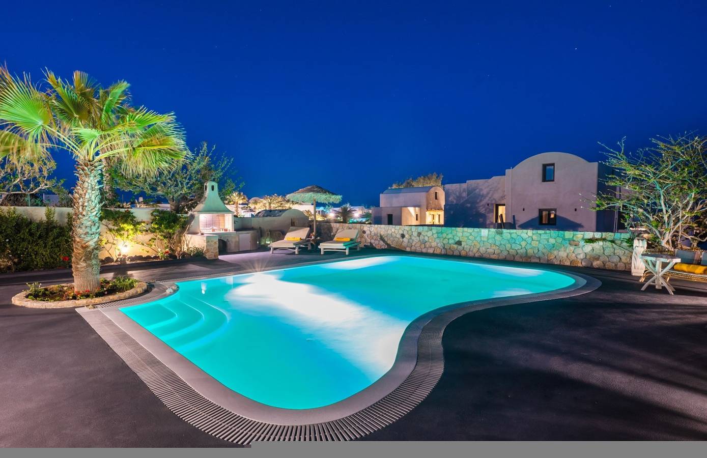Villa per 6 persone con giardino in Santorini