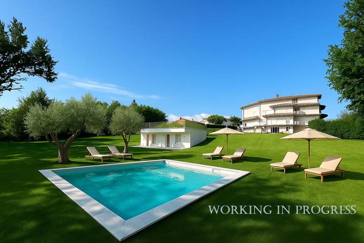 Villa per 12 persone, con giardino e terrazza in Altopascio